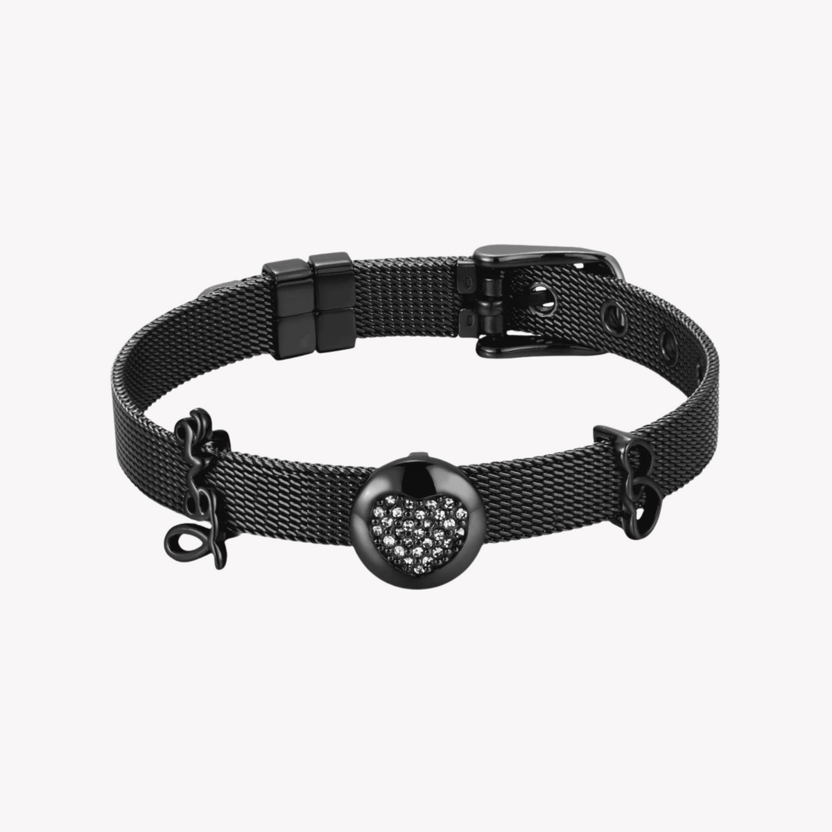 Zink Women's Black Stainless Steel Bracelet | Zfbr001b2