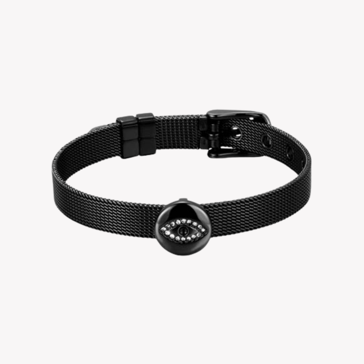 Zink Women's Black Stainless Steel Bracelet | Zfbr001b7