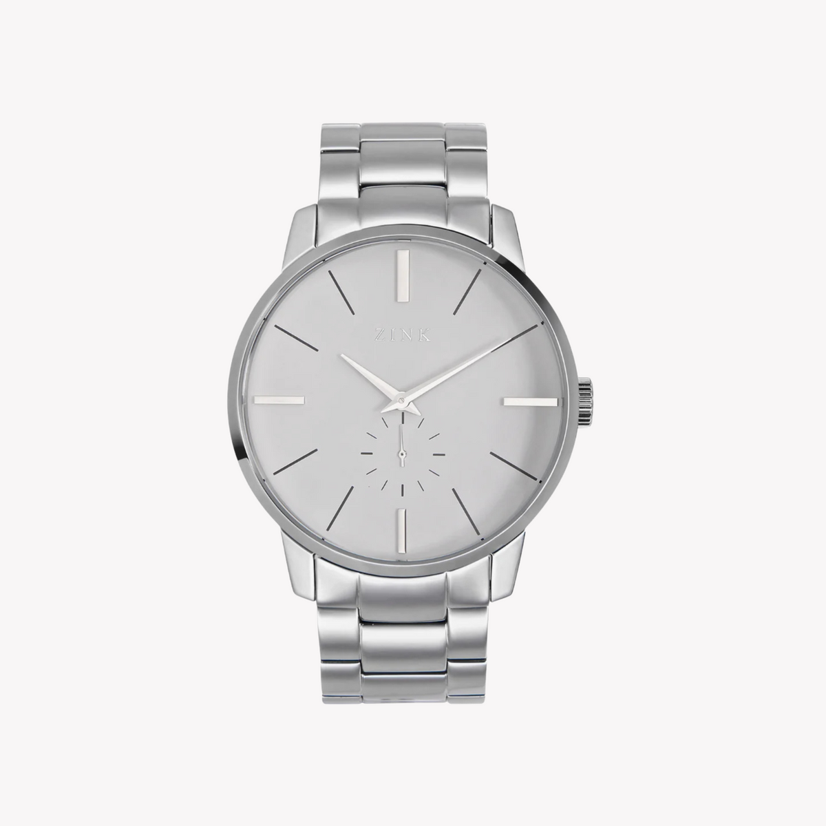 Zink Men's Stainless Steel Silver Watch | Zk126g5ss-16