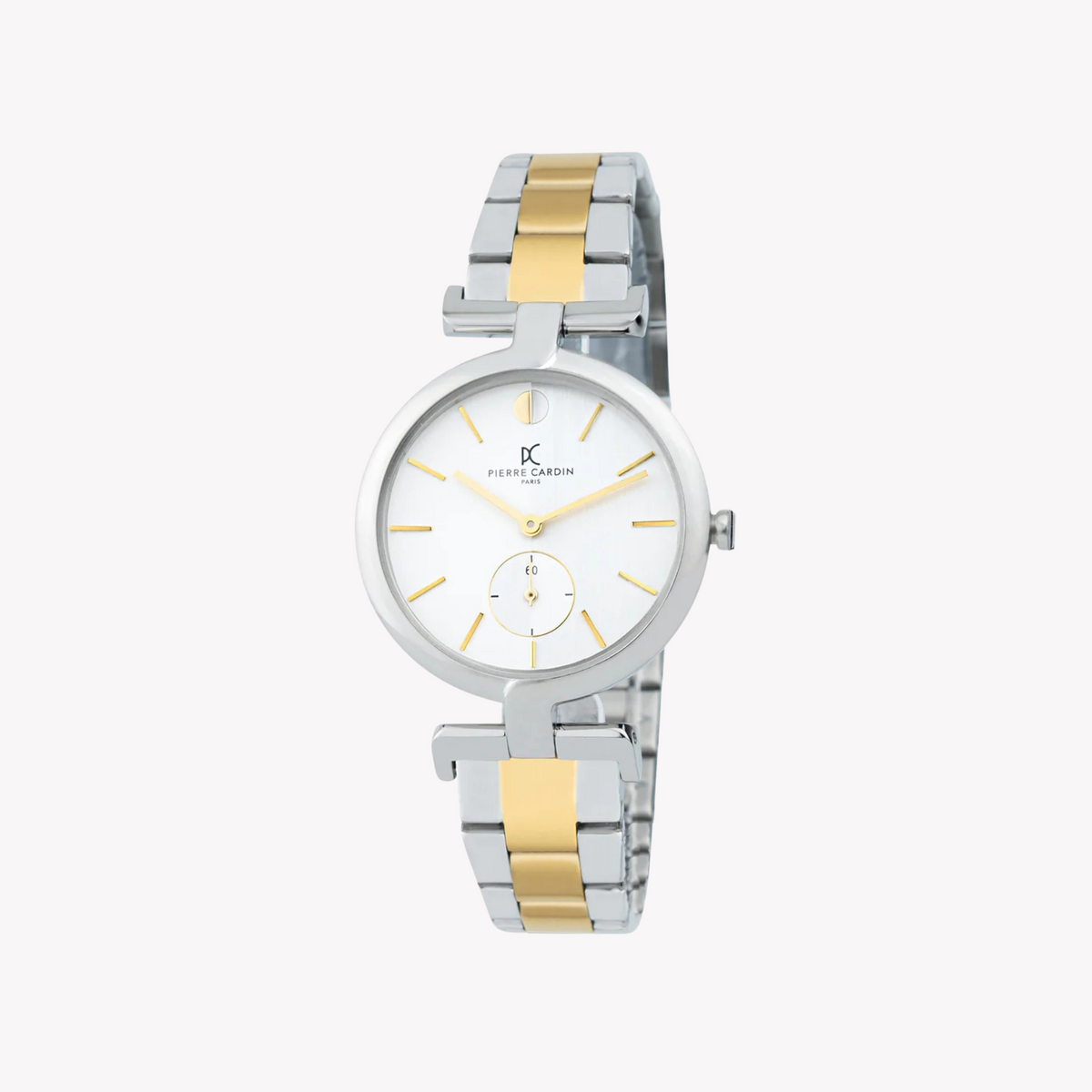 Pierre Cardin Women's Silver & Gold Stainless Steel Watch | Cmd.3521