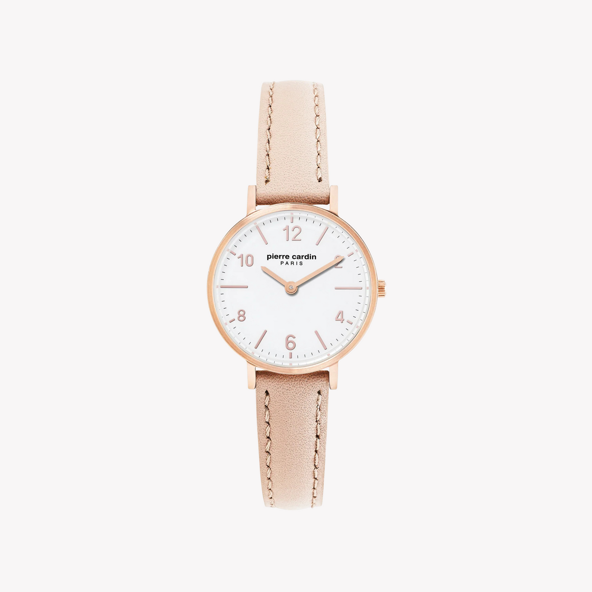 Pierre Cardin Women's Rose Gold Watch, White Dial | Pc902662f10