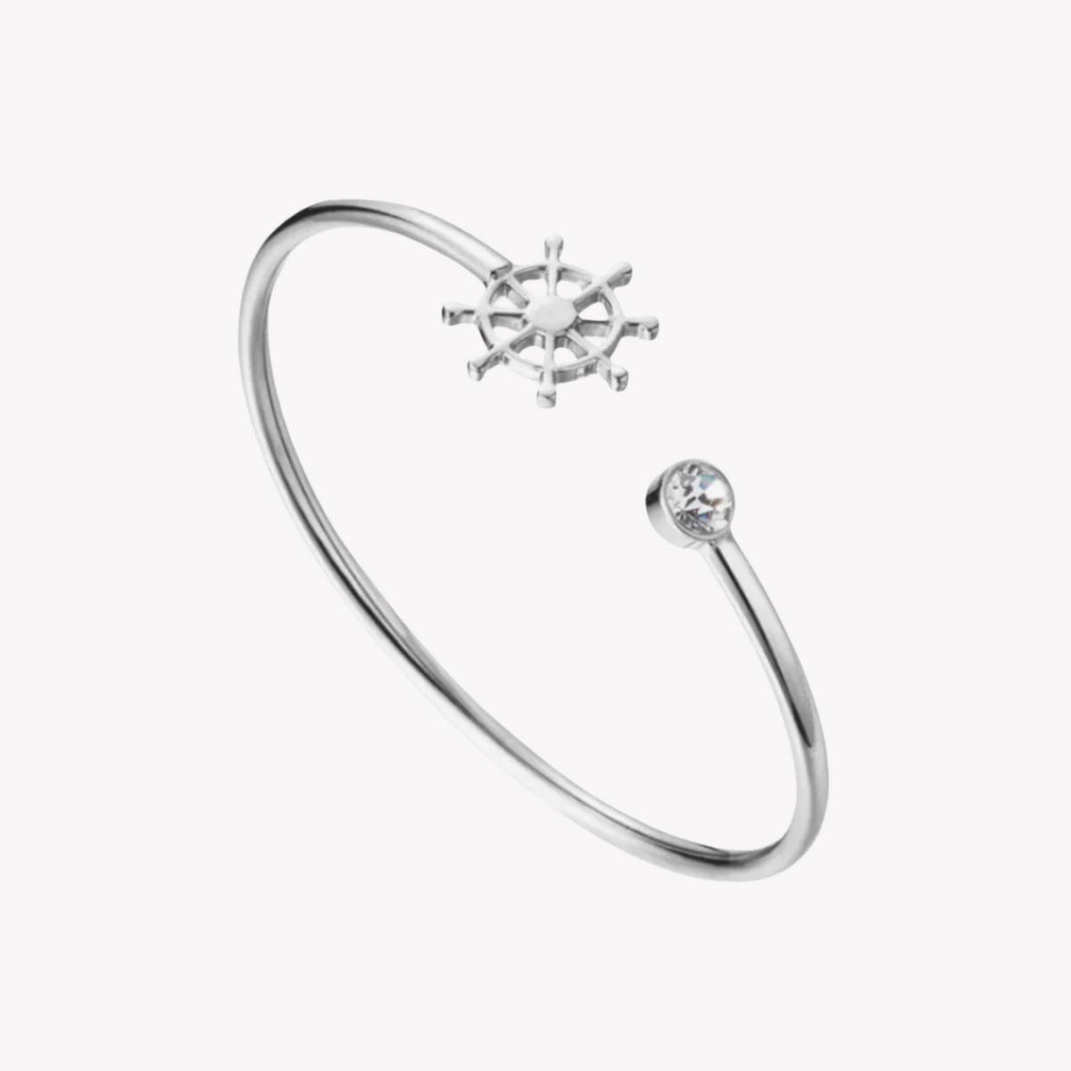 Zink Women's Silver Stainless Steel Bracelet | Zfbg004sc