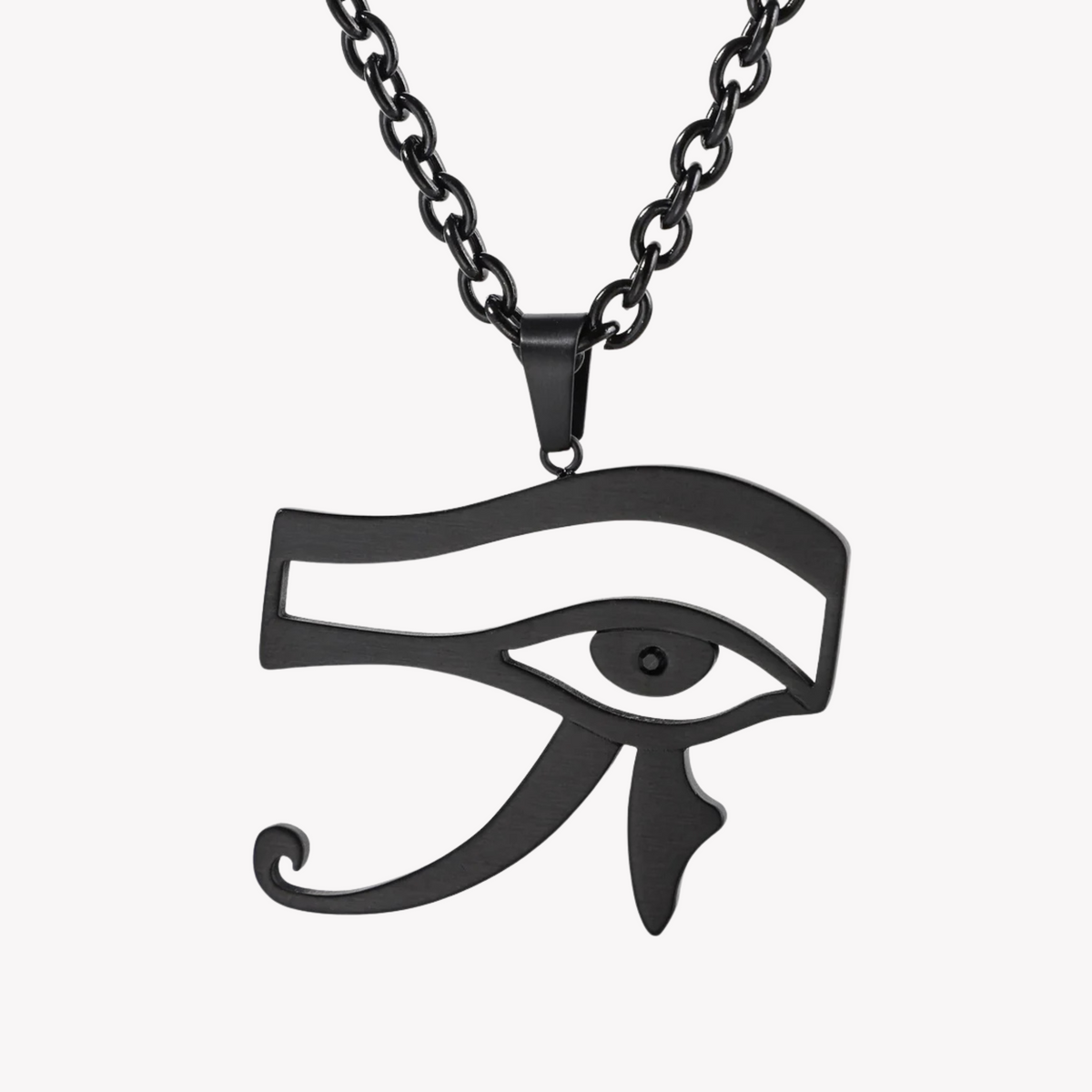 Zink Men's Black Stainless Steel Necklace | Zjpd025b