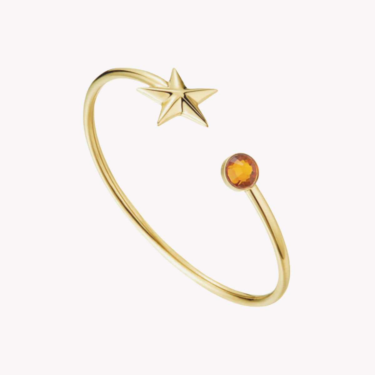 Zink Women's Gold Stainless Steel Bracelet | Zfbg002gt