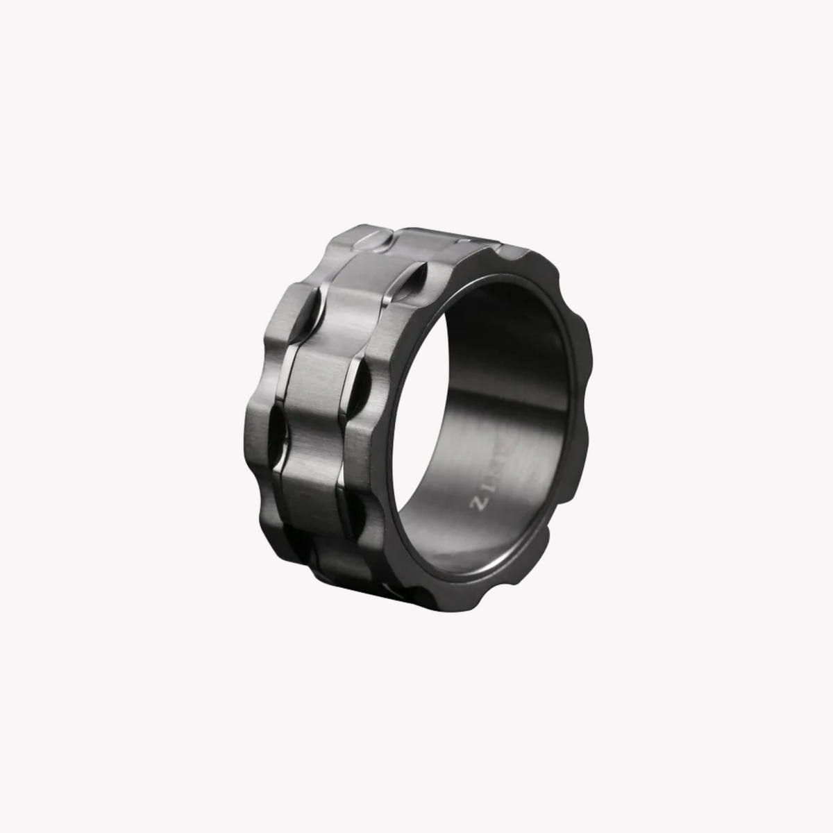 Zink Men's Gun Stainless Steel Ring | Zjrg029gn