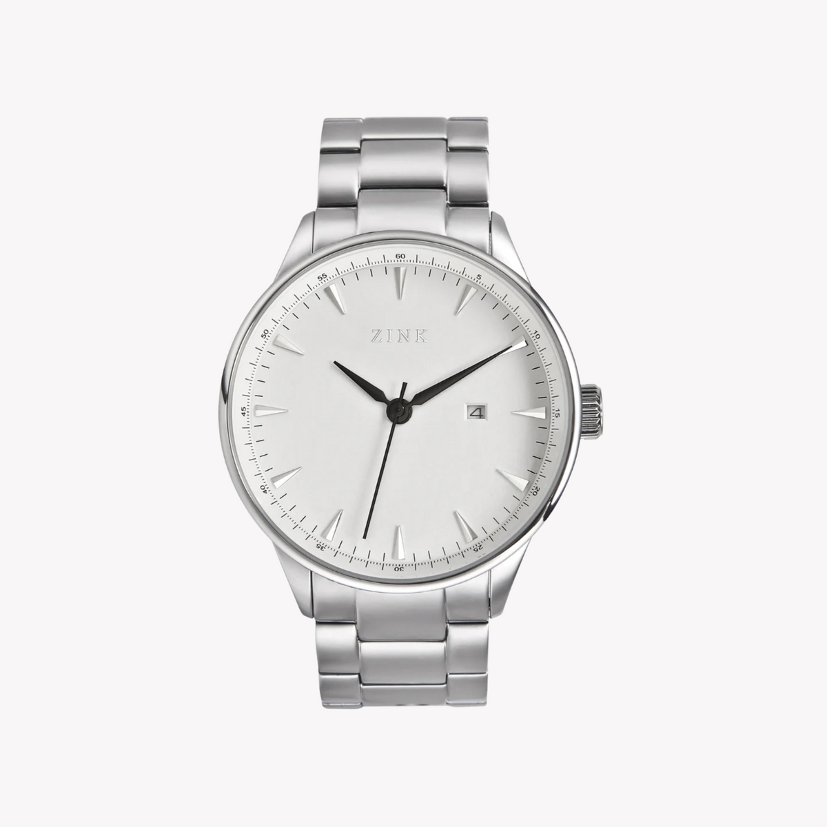 Zink Men's Stainless Steel Silver Watch | Zk127g1ss-16