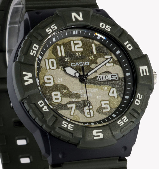 CASIO MRW-220HCM-3BVDF ADVENTURE READY - SPORTY BLACK & GREEN MEN'S WATCH-i-Watch-2