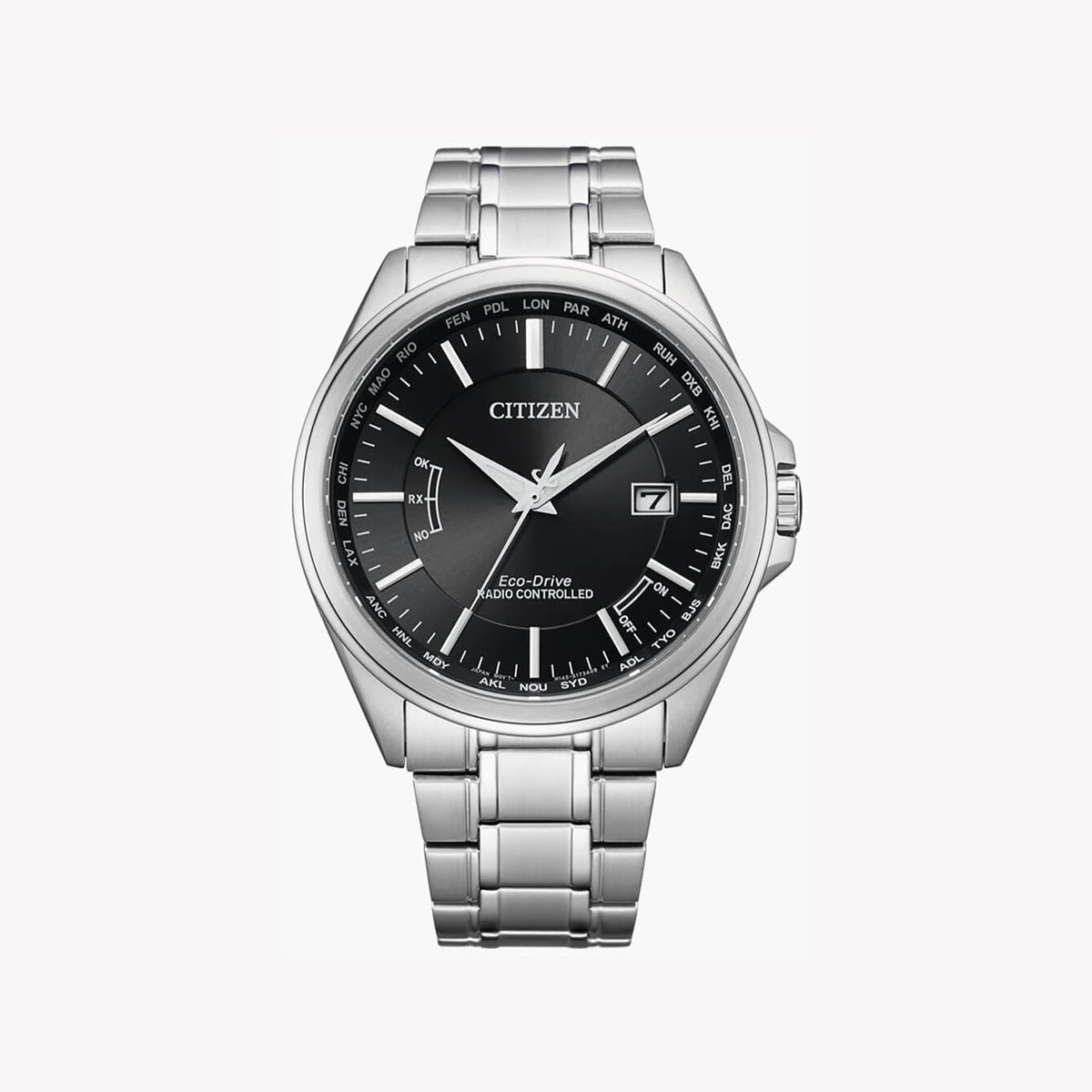CITIZEN Eco-Drive CB0250-84E - DYNAMIC PRECISION MEN'S TIMEPIECE with Stainless Steel & World Time Function