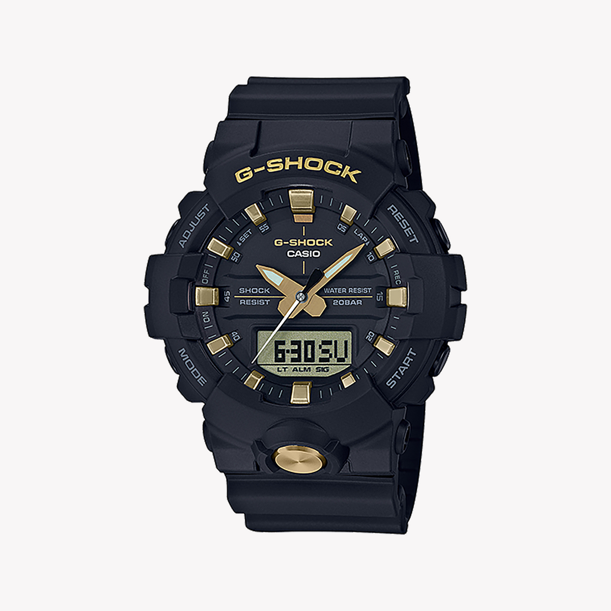 CASIO G-SHOCK GA-810B-1A9DR SPORTY ELEGANCE - MEN'S BLACK ADVENTURE TIMEPIECE