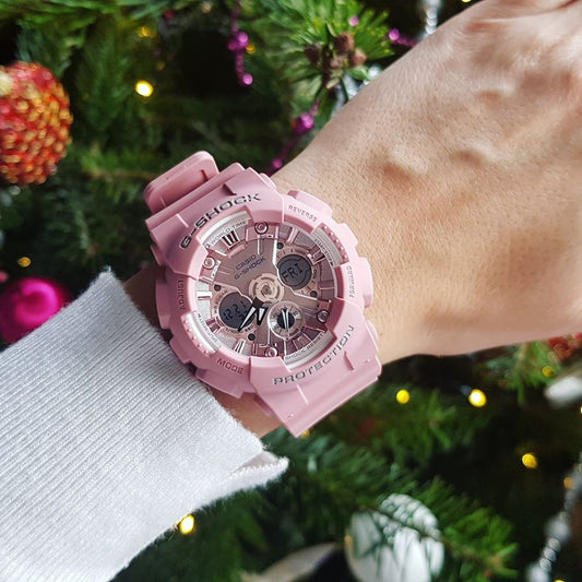 CASIO G-SHOCK GMA-S120DP-4ADR - PINK POWER - Stylish Women's Watch with Resin Band and Sporty Design-i-Watch-2