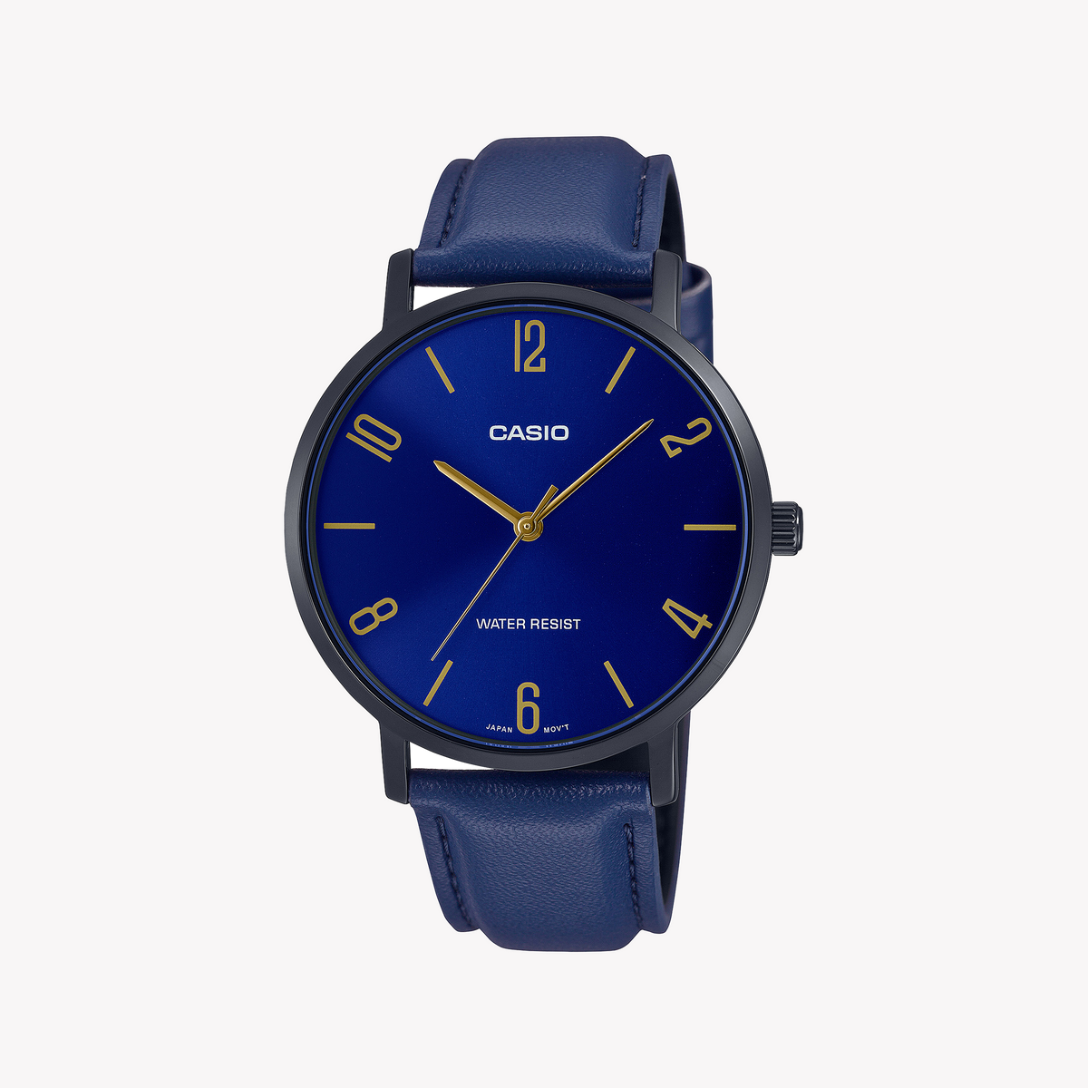 CASIO MTP-VT01BL-2BUDF - BOLD BLUE STYLISH TIMEPIECE FOR MODERN MEN