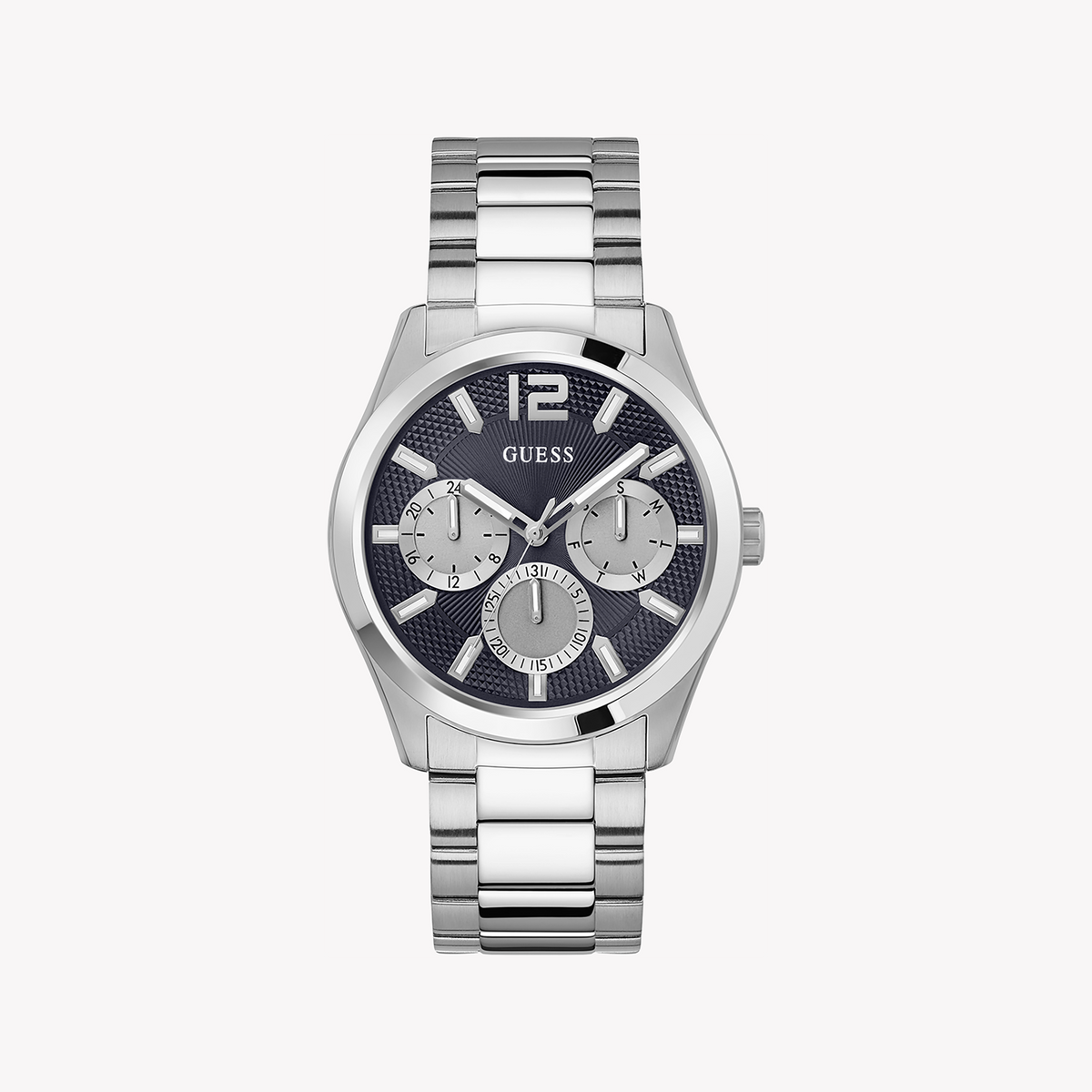 GUESS GW0707G1 STRIKING SILVER - MODERN TIMEPIECE FOR THE STYLISH MAN