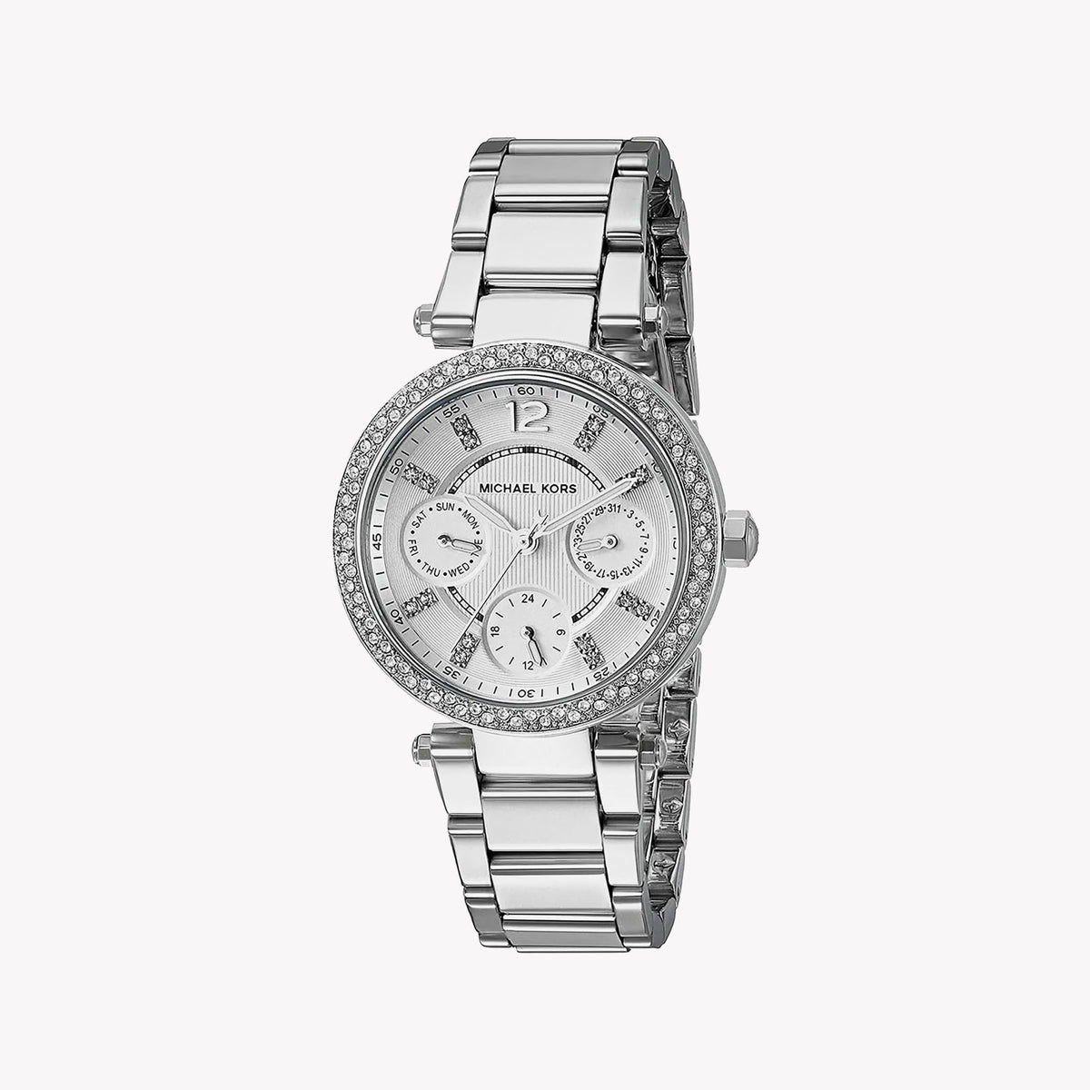 MICHAEL KORS MK5615 SILVER STUNNER - ELEGANT WOMEN'S WATCH WITH WATER RESISTANCE & PRECISION MOVEMENT