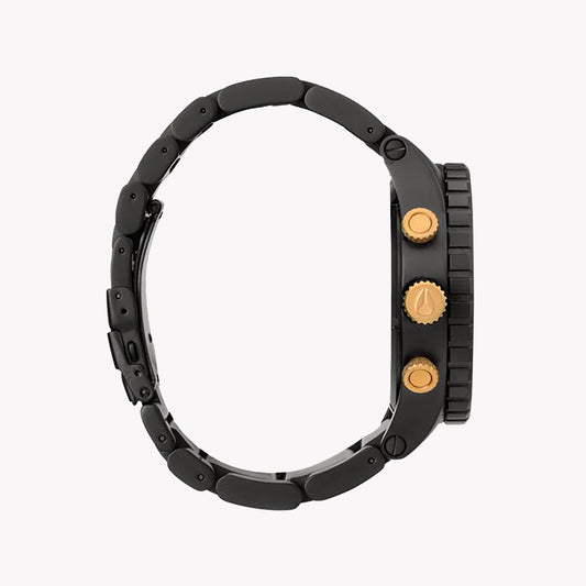 NIXON A083-1041 COMMANDER - RUGGED BLACK STAINLESS STEEL MEN'S WATCH FOR ADVENTURE-i-Watch-2