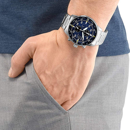 CITIZEN CA0690-88L BOLD PERFORMANCE - STYLISH & FUNCTIONAL MEN'S WATCH with Eco-Drive and Chronograph-i-Watch-2