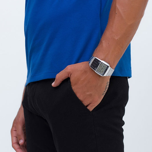 DBC-32D-1ADF - ELEGANTLY FUNCTIONAL MEN'S WATCH WITH STAINLESS STEEL BRACELET & DIGITAL MOVEMENT-i-Watch-2