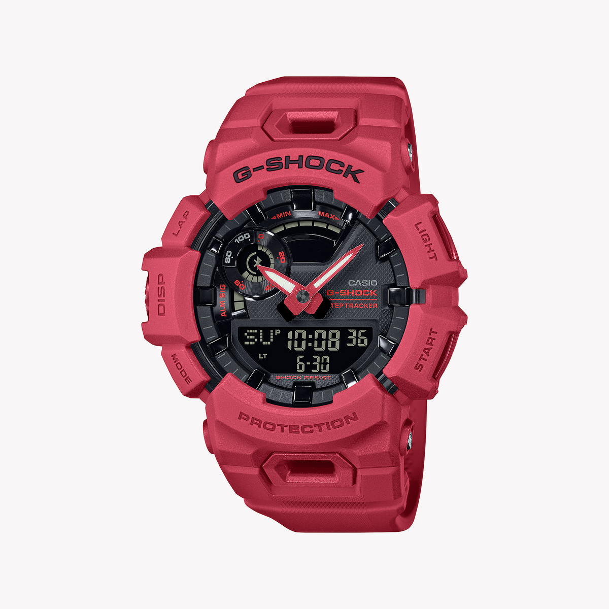 CASIO G-SHOCK GBA-900RD-4ADR SPORTY BRILLIANCE - VIBRANT RED MEN'S WATCH with Bluetooth & Fitness Tracking