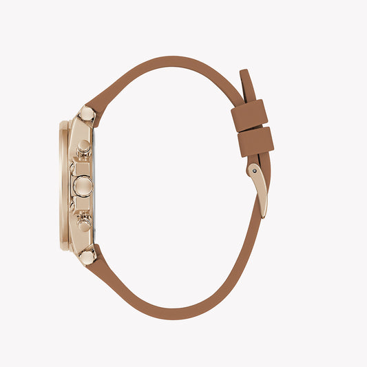 GUESS GW0699L2 RADIANT CHIC - MODERN ROSE GOLD WOMEN'S WATCH with Silicone Band and Elegant Dial-i-Watch-2