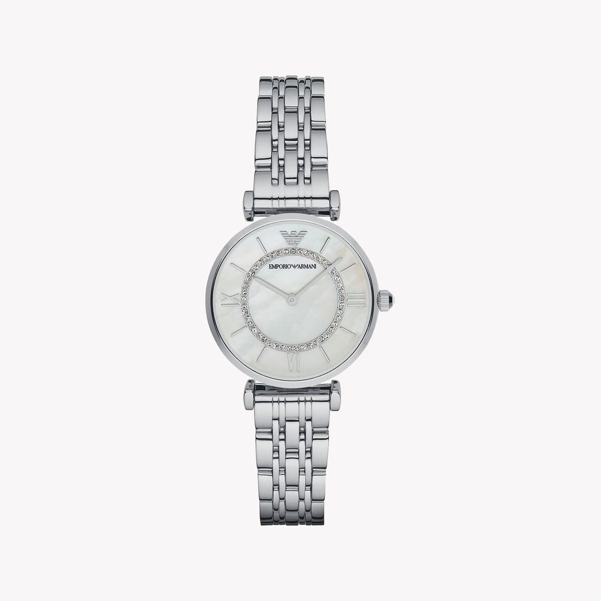 EMPORIO ARMANI AR1908 - ELEGANT SILVER TIMEPIECE FOR THE MODERN WOMAN