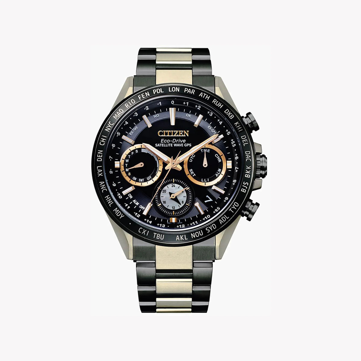 CITIZEN CC4016-75E BLACK TITANIUM - INNOVATIVE PRECISION MEN'S WATCH