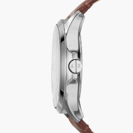 ARMANI EXCHANGE AX2133 - MODERN CLASSIC MEN'S WATCH WITH STUNNING BLUE DIAL & LEATHER BAND-i-Watch-2