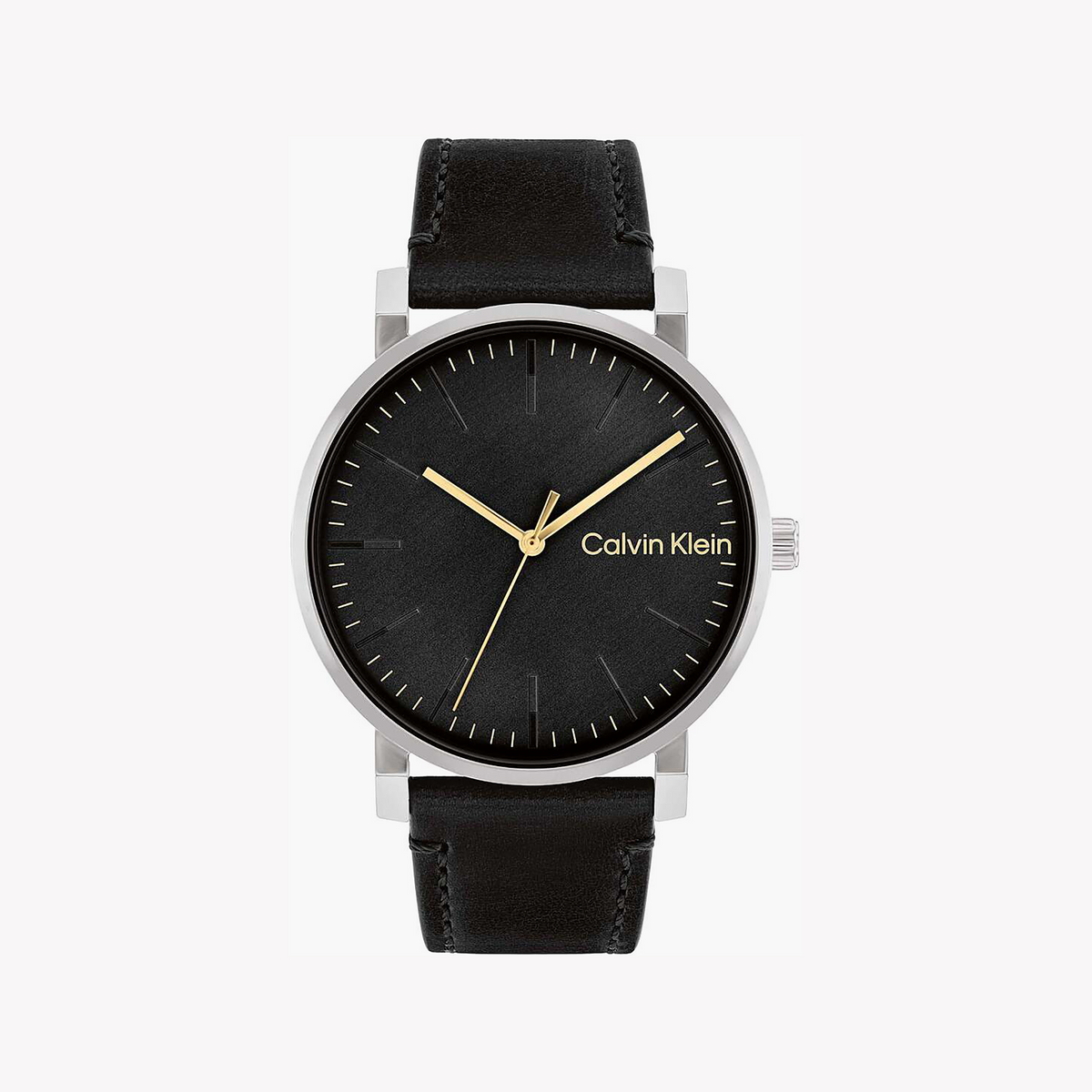 Ck Calvin Klein Men's Ss/Black Quartz Watch | 25200262