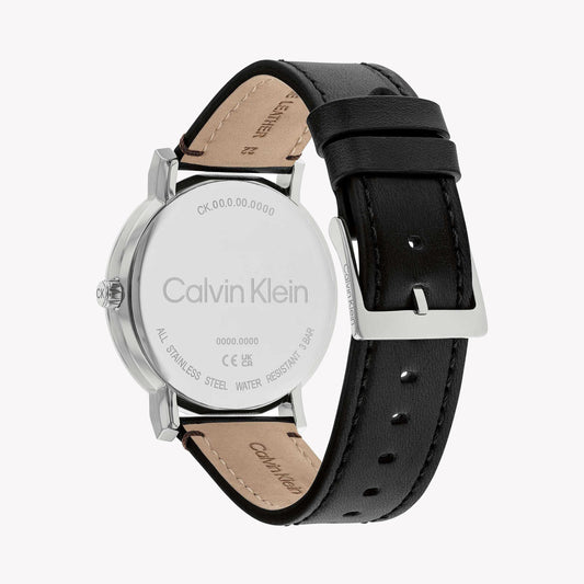 Ck Calvin Klein Men's Ss/Black Quartz Watch | 25200262