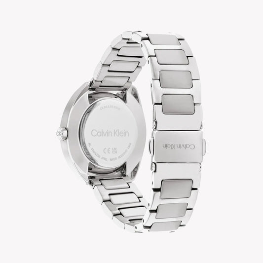 Ck Calvin Klein Women's Silver Watch | Model 25200275
