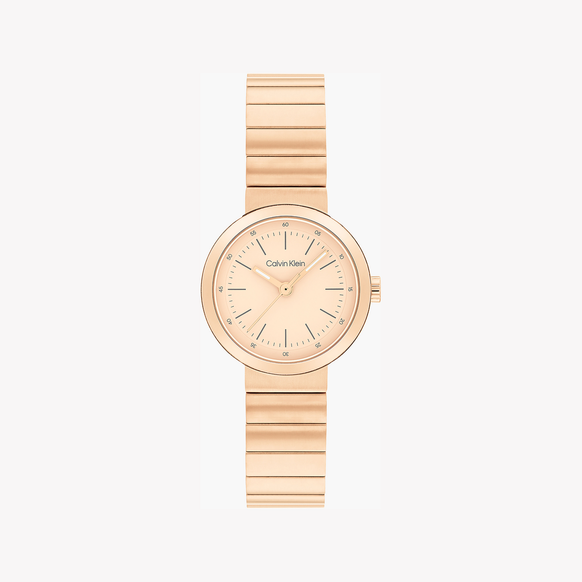 Ck Women's Rose Gold Quartz Watch | Model 25200411