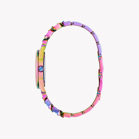 GUESS GW0546L3 - VIBRANT CHARM WOMEN'S TIMEPIECE WITH PINK STAINLESS STEEL & MULTICOLOR BAND-i-Watch-2