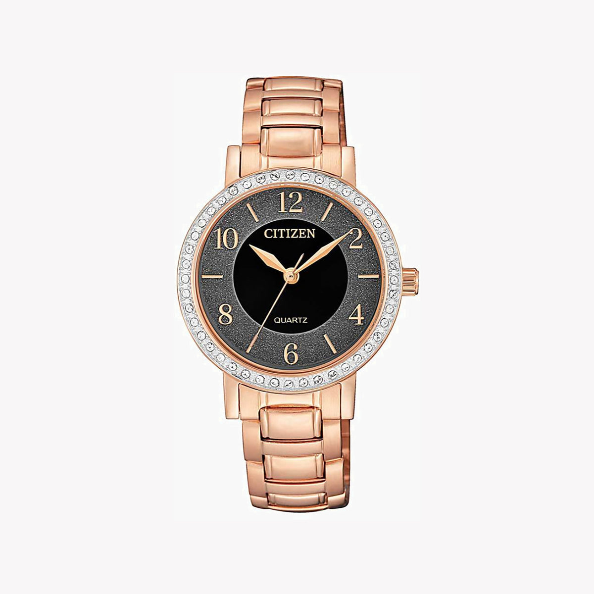 CITIZEN EL3048-53E ROSE GOLD SOPHISTICATION - TIMELESS CHIC FOR THE MODERN WOMAN