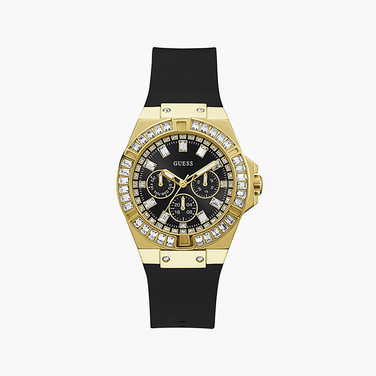 GUESS WATCHES GW0118L1 - Chic Gold & Black Timepiece-i-Watch
