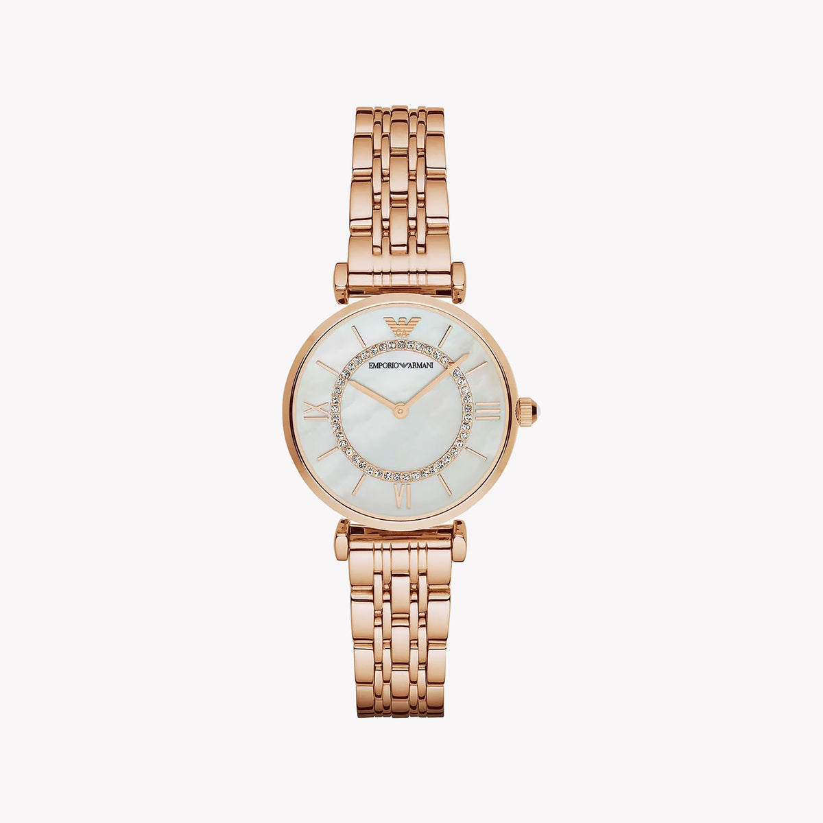 EMPORIO ARMANI AR1909 CHIC SOPHISTICATION - ELEGANT GOLD WOMEN'S TIMEPIECE