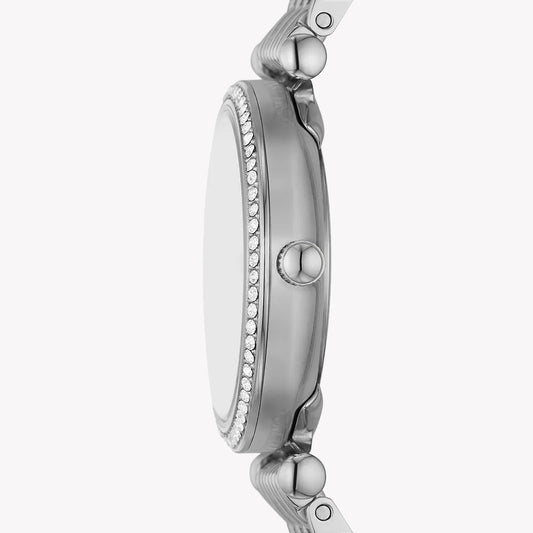 FOSSIL ES5315SET TIMELESS ELEGANCE - SOPHISTICATED SILVER WOMEN'S WATCH with White Dial & Bracelet-i-Watch-2