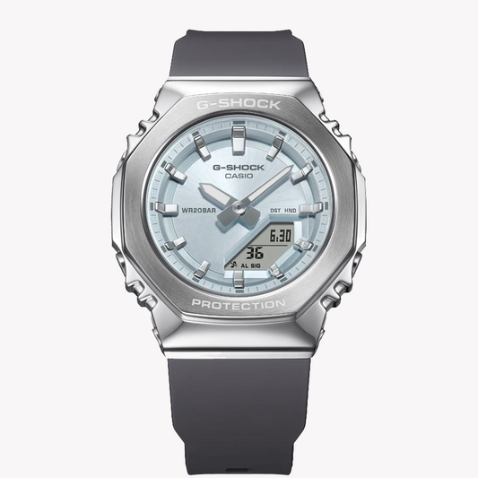 CASIO G-SHOCK GM-S2110-2AER LIGHT BLUE ELEGANCE - WOMEN’S STAINLESS STEEL ADVENTURE TIMEPIECE-i-Watch-2