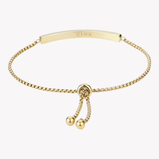 Zink Women's Gold Stainless Steel Bracelet | Zfbr004gs