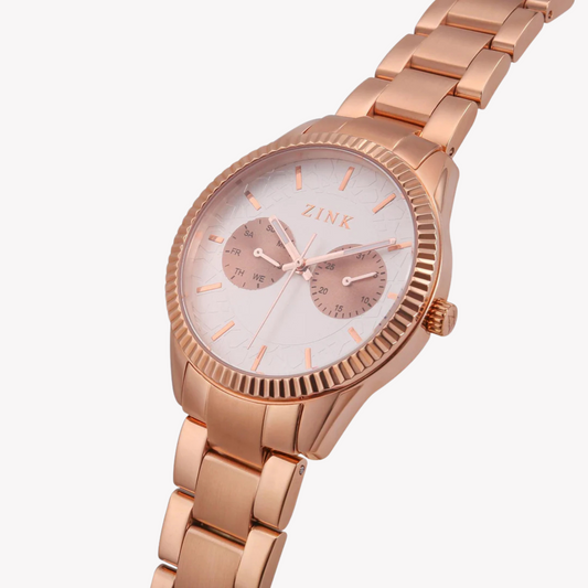 Zink Women's Rose Gold Watch - Stainless Steel | Zk128l2ss-10