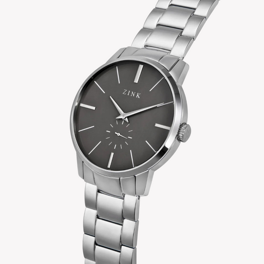 Zink Men's Stainless Steel Silver Watch | Zk126g5ss-36