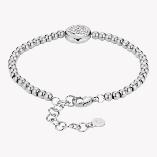 Zink Women's Silver Stainless Steel Bracelet | Zfbr007sh