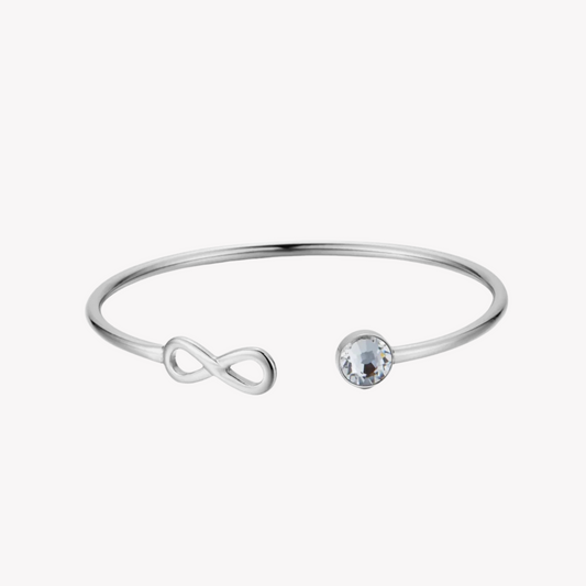 Zink Women's Silver Stainless Steel Bracelet | Zfbg005sc