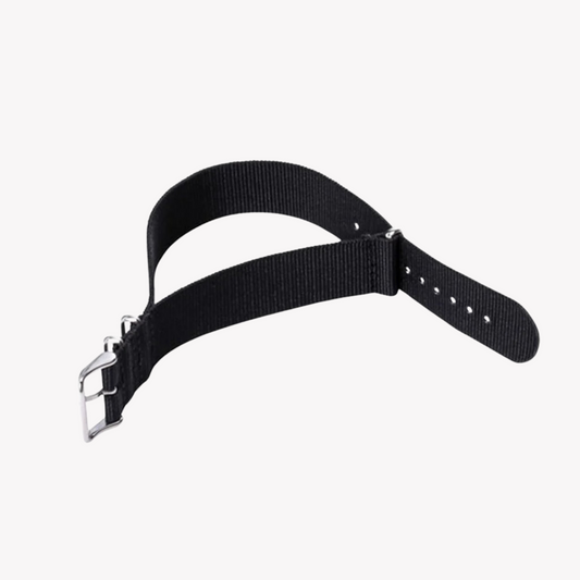 Zink Men's Black Nylon Strap |Znb002bs