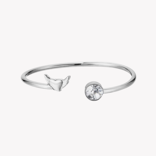 Zink Women's Silver Stainless Steel Bracelet | Zfbg006sc