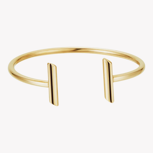 Zink Women's Gold Stainless Steel Bracelet | Zfbg003g