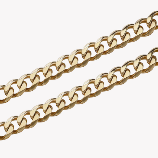 Zink Women's Necklace - Gold Stainless Steel | Zfnl009g