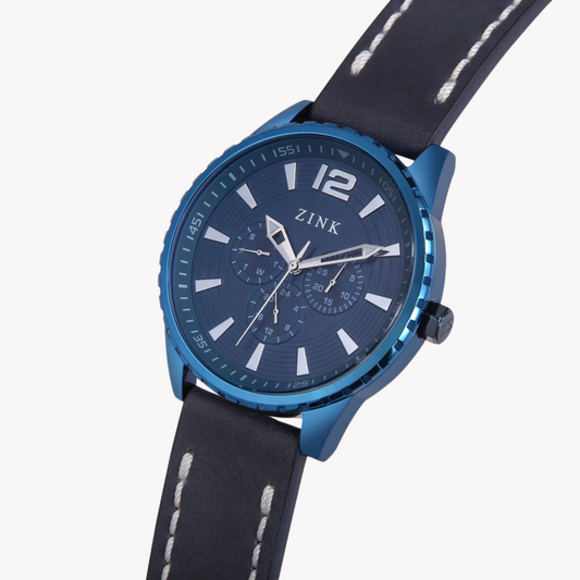 Zink Men's Blue Stainless Steel Watch | Zk131g2ls-414