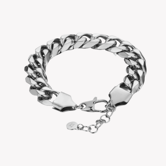 Zink Women's Silver Stainless Steel Bracelet | Zfbr019s12m