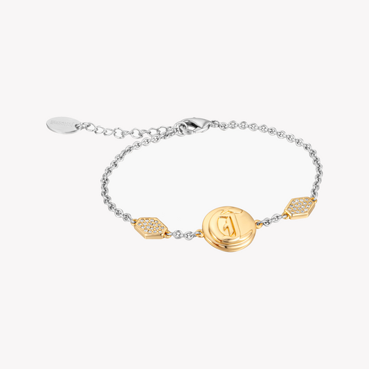 JUST CAVALLI JC1L332M0075 - ELEGANT MOTHER OF PEARL DIAL TWO-TONE STAINLESS STEEL WOMEN'S WATCH-i-Watch-2