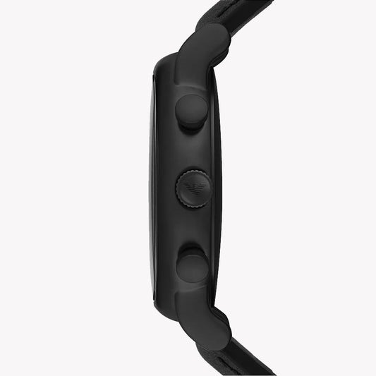 Emporio Armani AR1970: Bold Sophistication in Black Steel-i-Watch-2