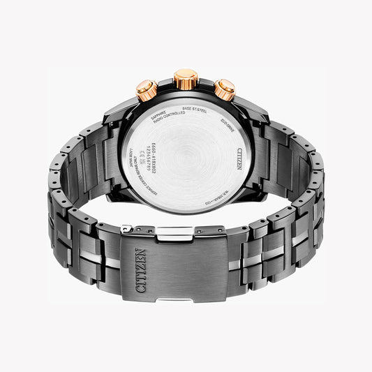 CITIZEN Eco-Drive CB5884-88H - BOLD PERFORMANCE MEN'S WATCH with BLACK STAINLESS STEEL and MULTIFUNCTIONAL FEATURES-i-Watch-2