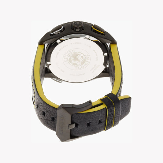 CITIZEN Eco-Drive JW0127-04E - MODERN POWERHOUSE MEN’S WATCH with Black Leather Band & Bold Chronograph Features-i-Watch-2